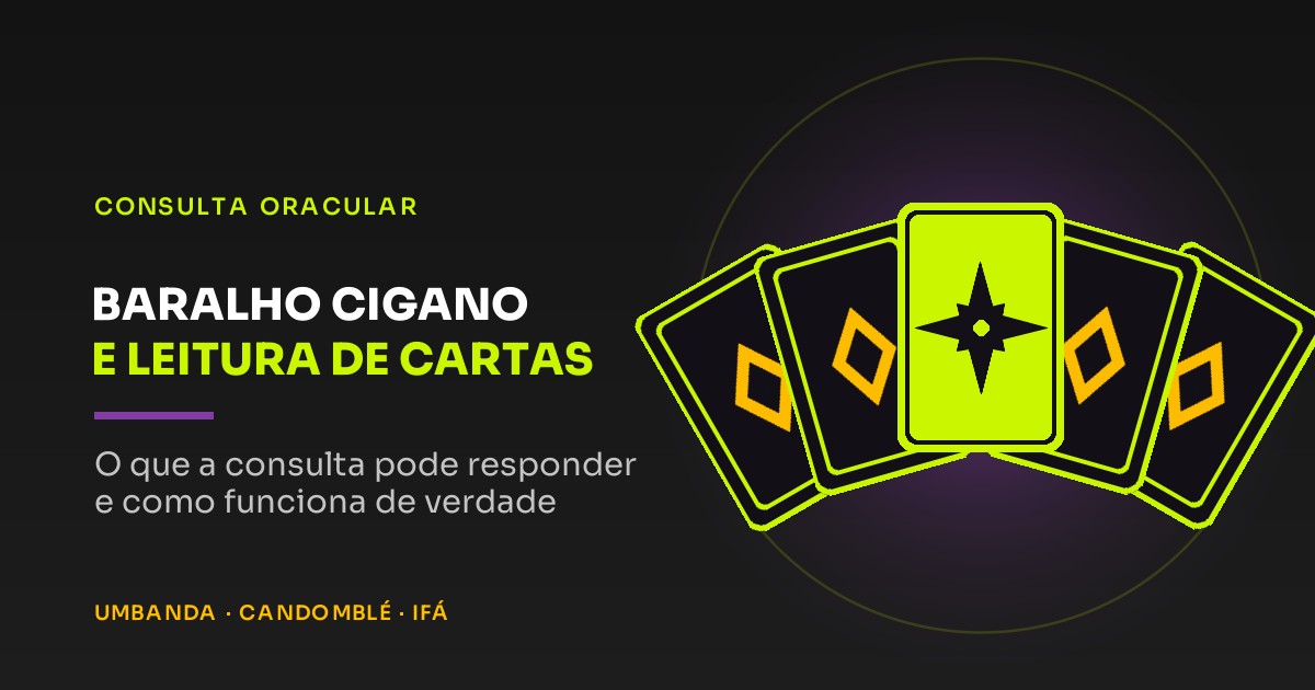 Baralho cigano e leitura de cartas: como funciona a consulta oracular
